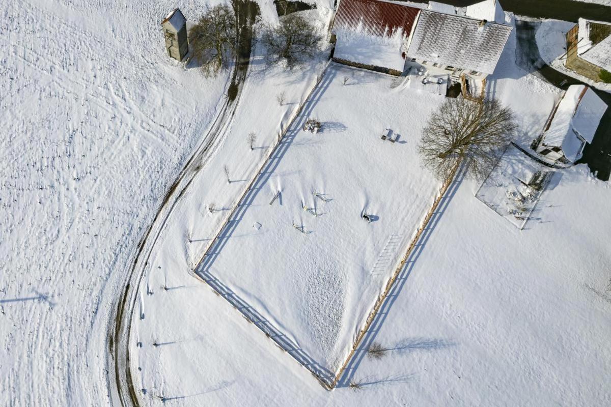 Ferienhaus S'Bunde Heisle Blaufelden المظهر الخارجي الصورة